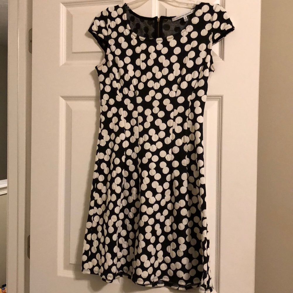 Stitch Fix Polka-Dot Fit and Flare Dress